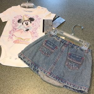 Disney Minnie outfit 12 months